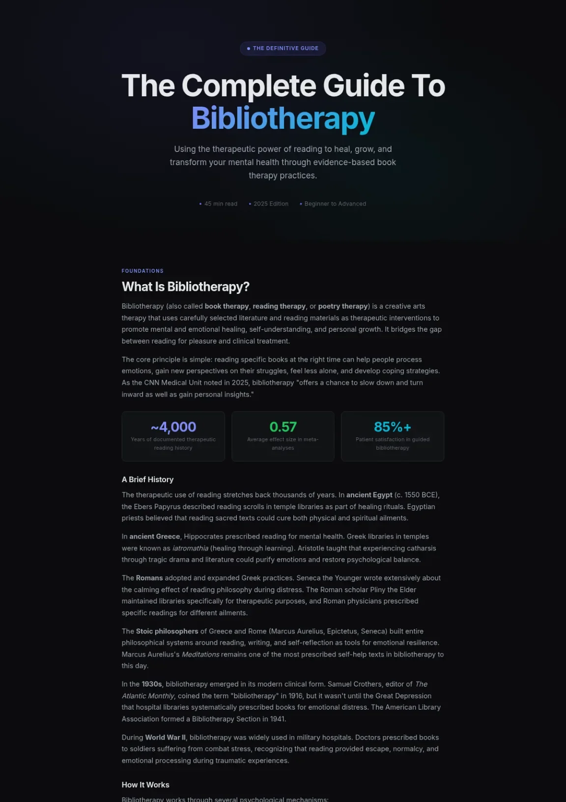 Cover preview of Bibliotherapy