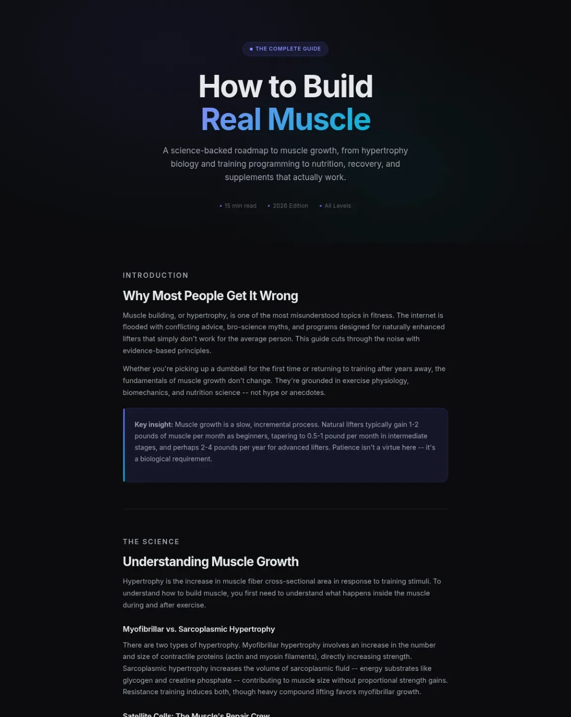 Cover preview of Building Muscle