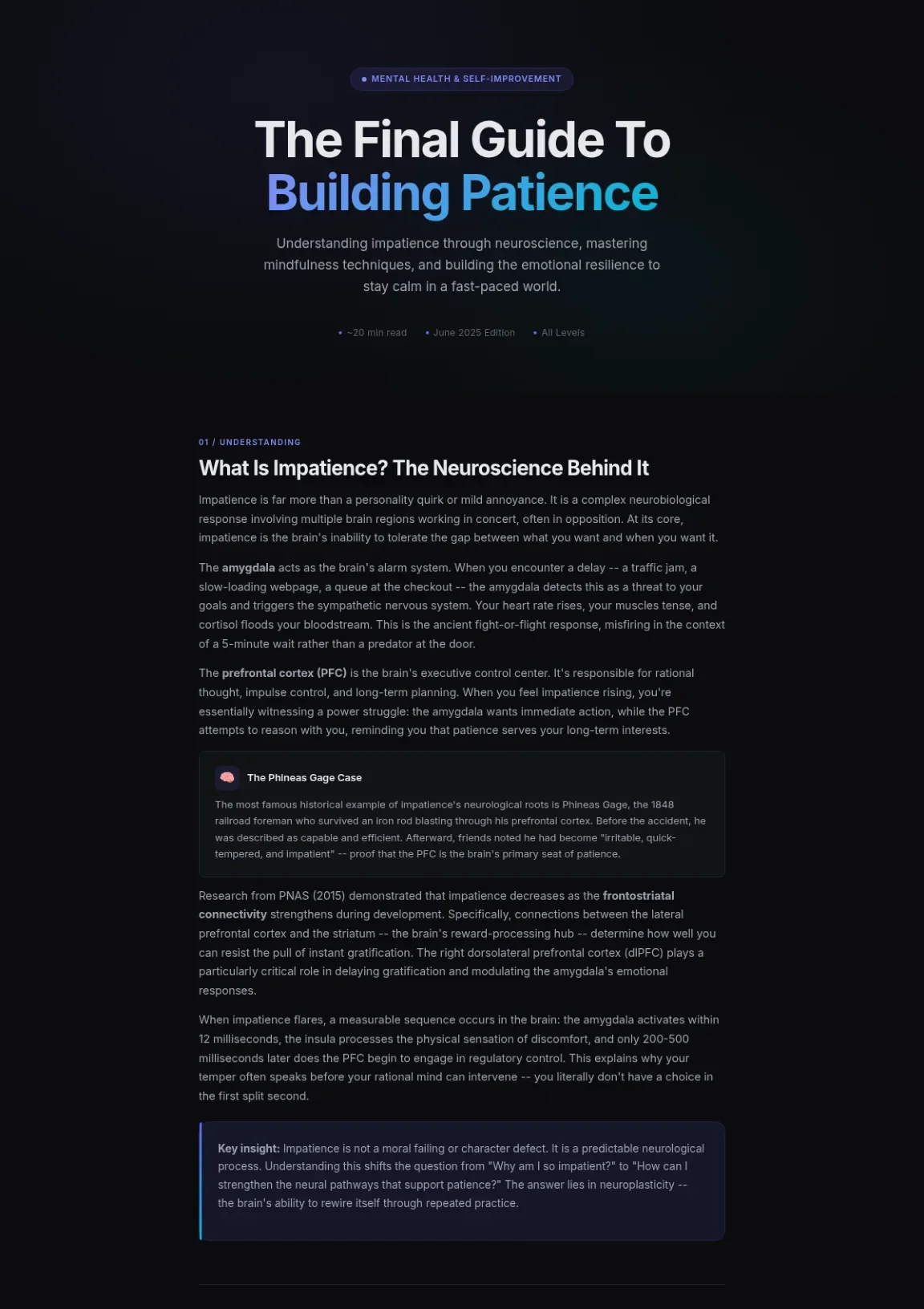 Cover preview of Building Patience