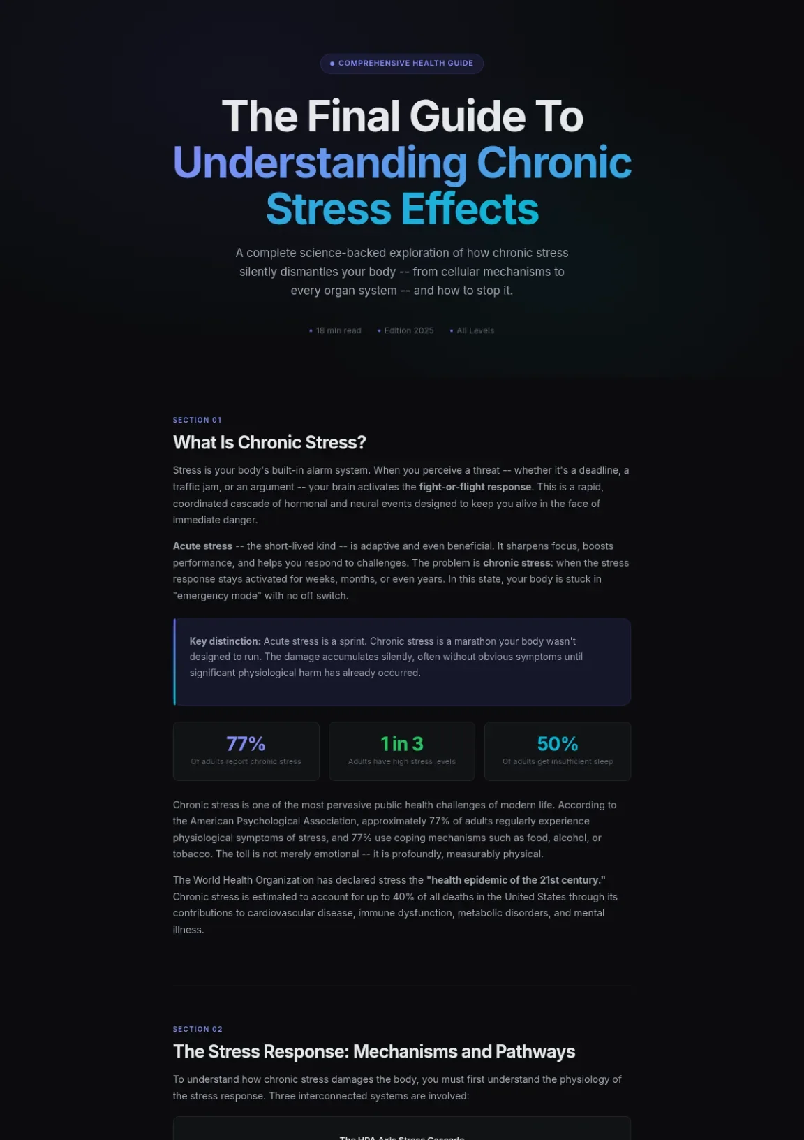 Cover preview of Chronic Stress Effects