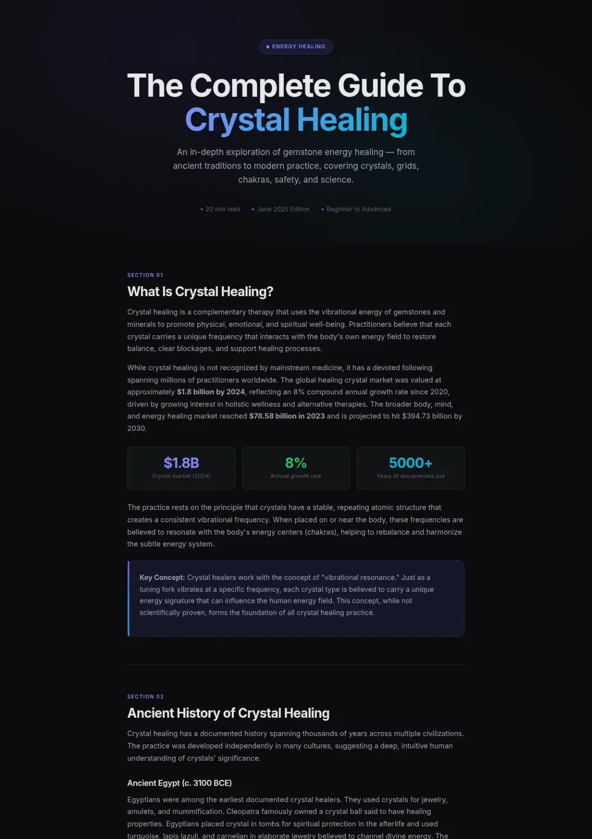 Cover preview of Crystal Healing