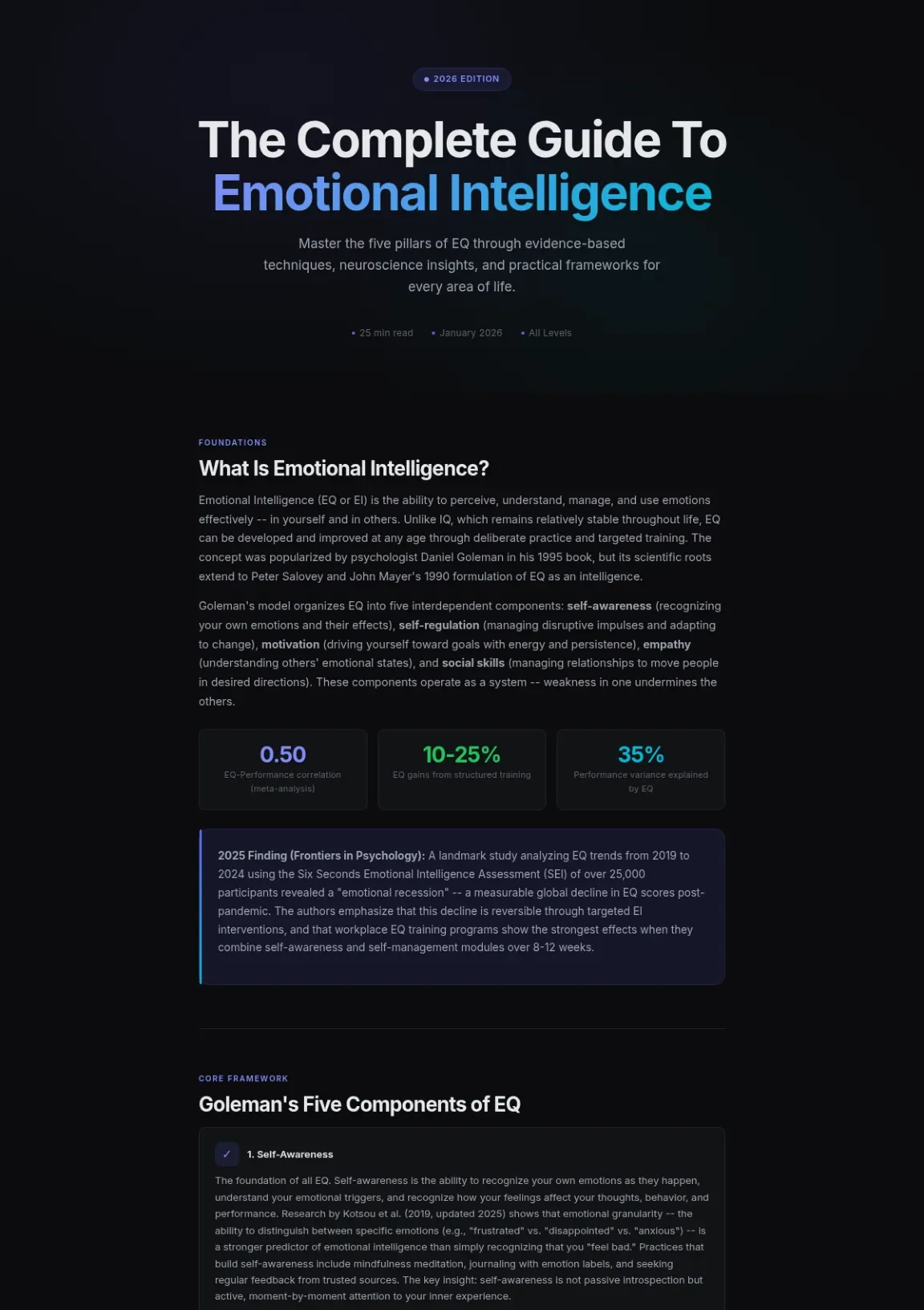 Cover preview of Emotional Intelligence