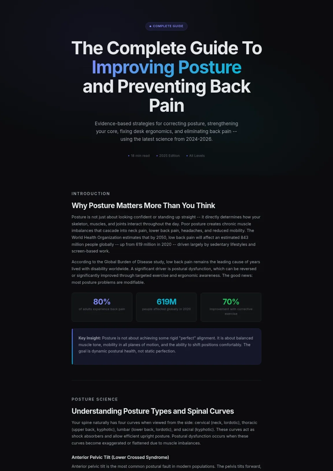 Cover preview of Improving Your Posture