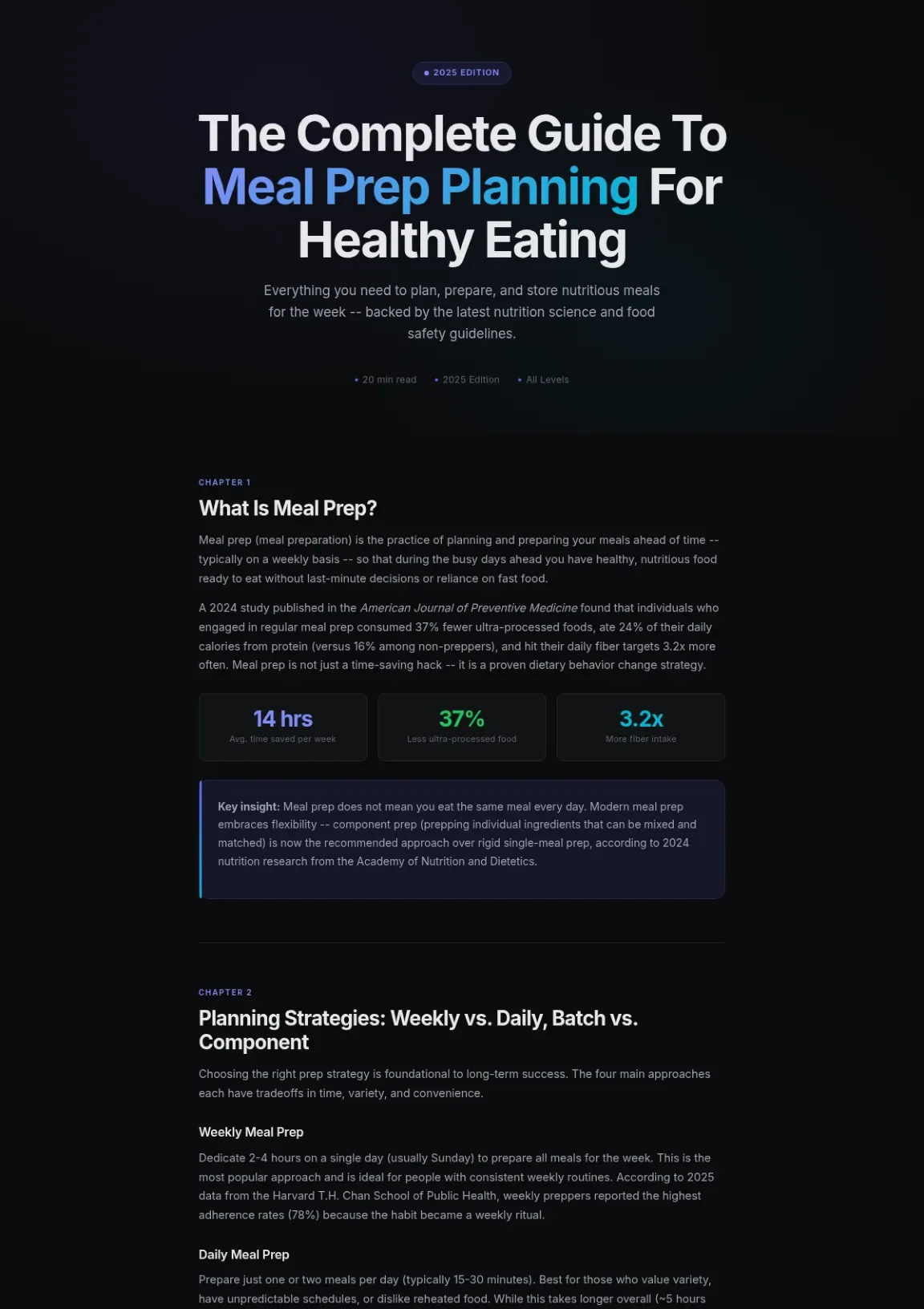 Cover preview of Meal Prep Master Healthy Eating in 30 Minutes