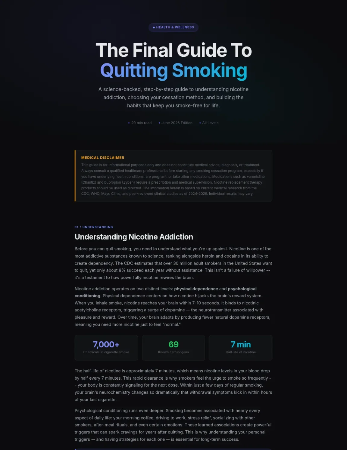 Cover preview of Quitting Smoking