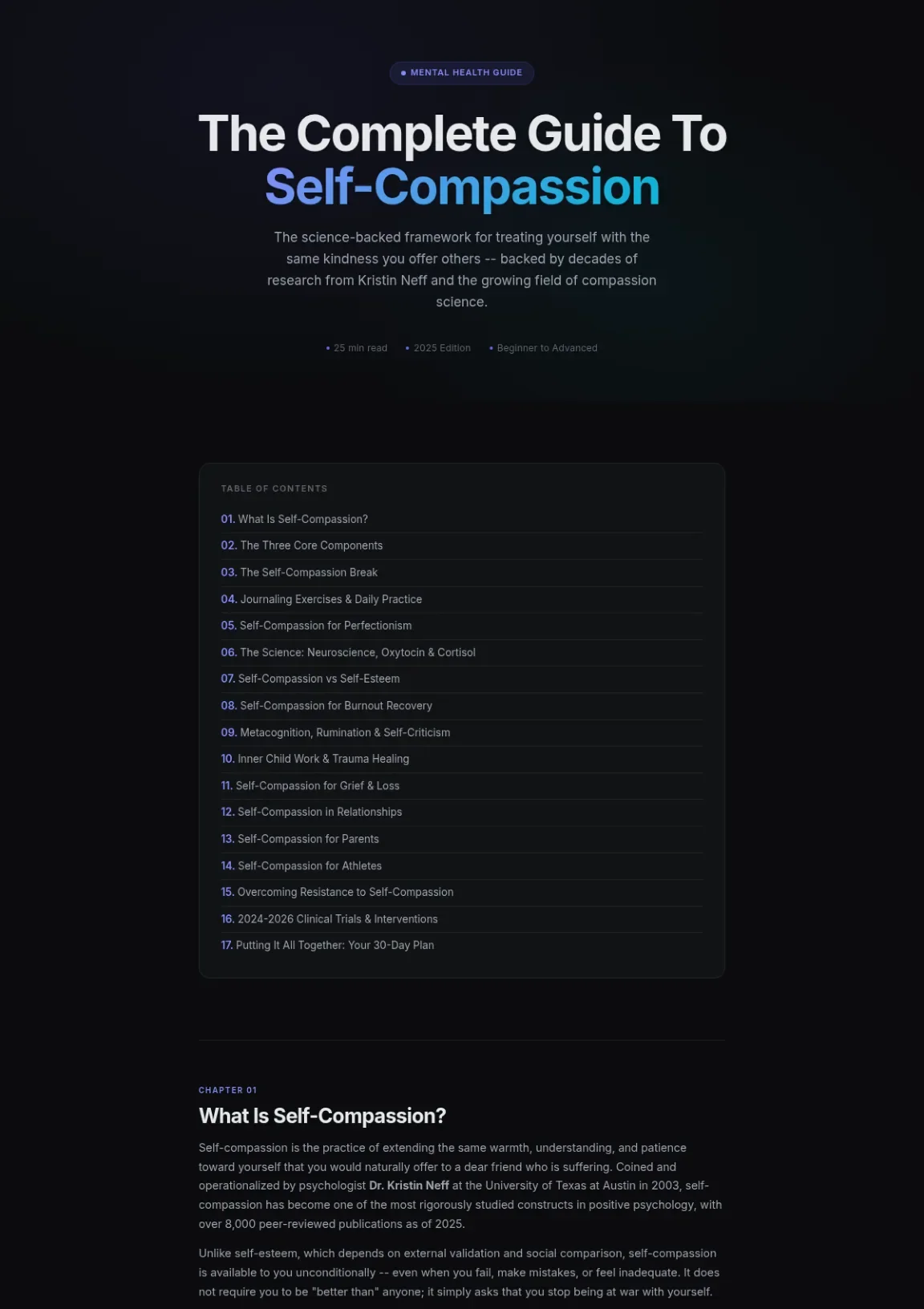 Cover preview of Self Compassion