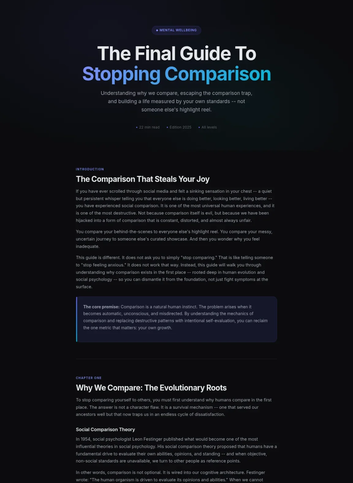 Cover preview of Stopping Comparison