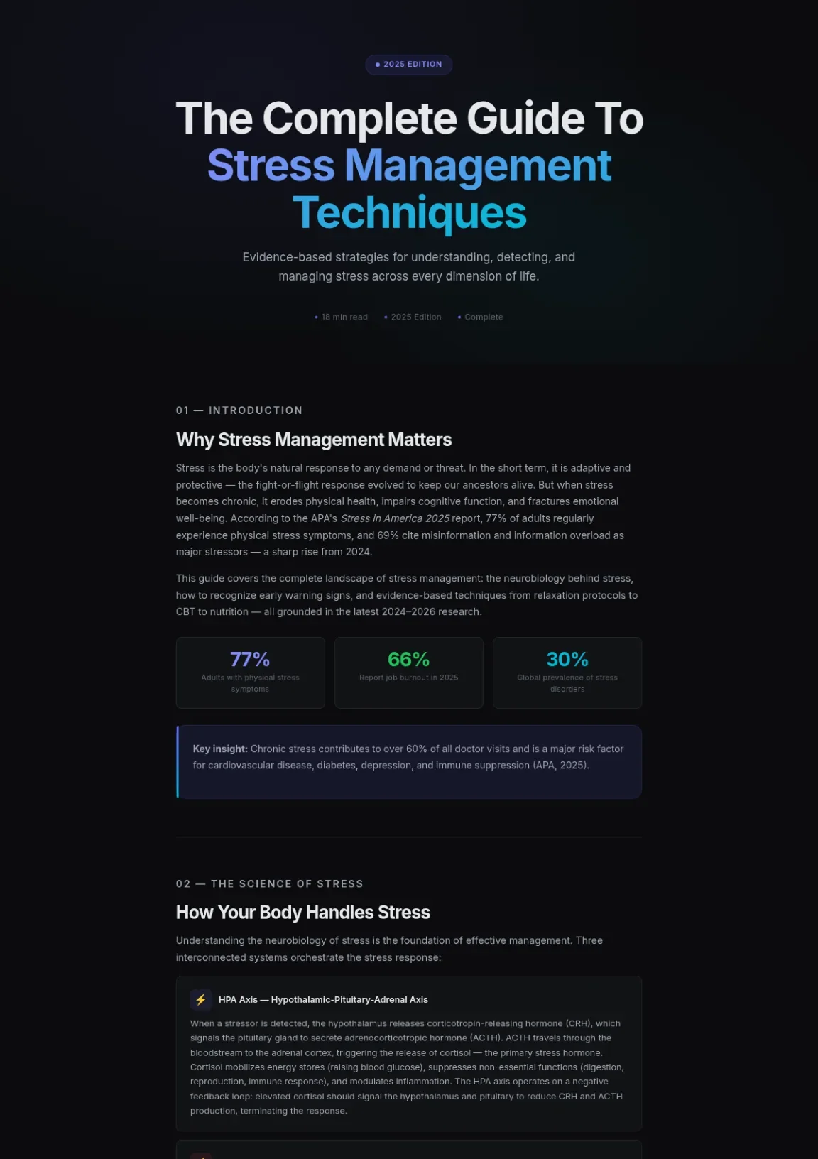 Cover preview of Stress Management