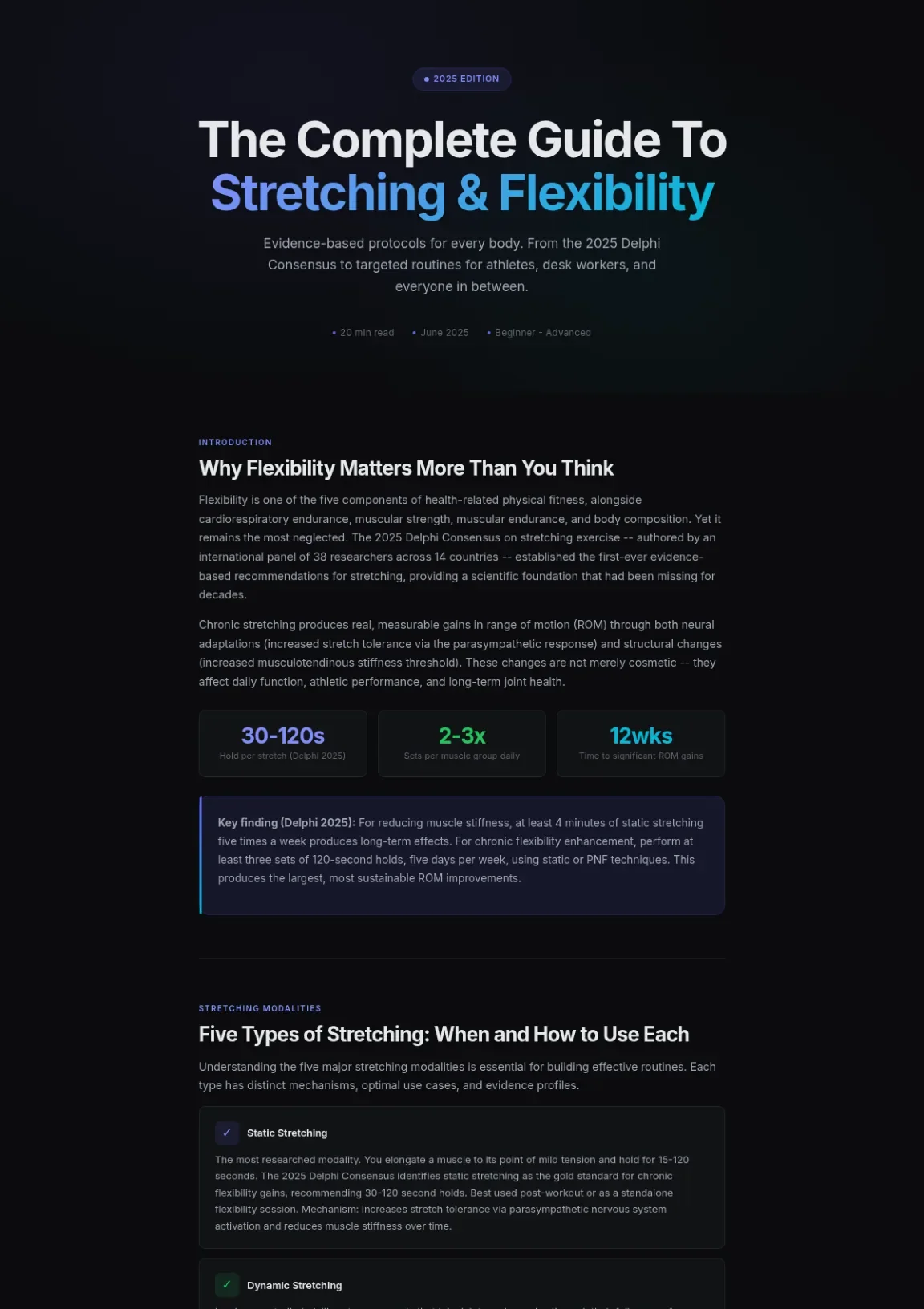 Cover preview of Stretching And Flexibility