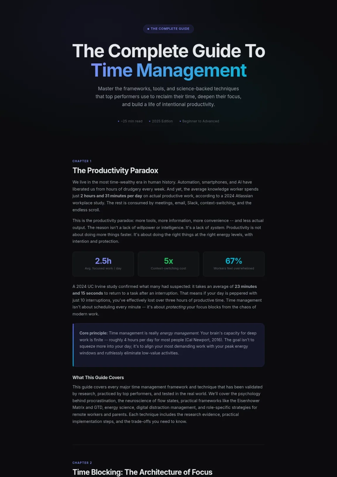 Cover preview of Time Management