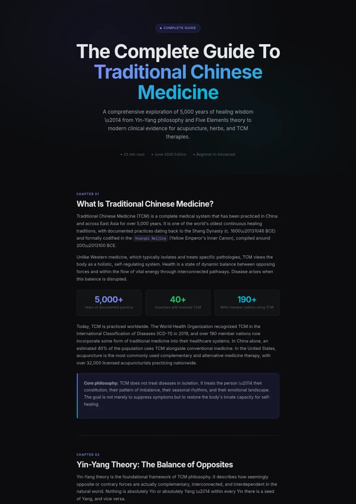 Cover preview of Traditional Chinese Medicine
